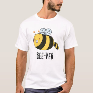 T-shirt Bee ver Funny Animal Beaver Bee Pun