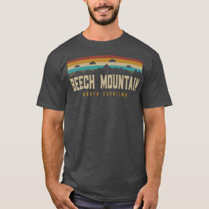 T-shirt Beech Mountain Caroline du Nord Montagnes Vintages