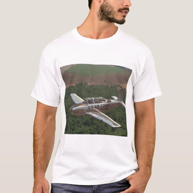 T-shirt Beechcraft, T-34, aviation 1953_Classic (Devant)