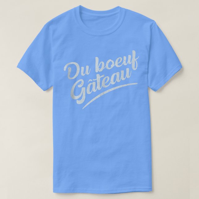 T-shirt Beef Cake Du Boeuf Gateau Gym et la construction d (Design devant)