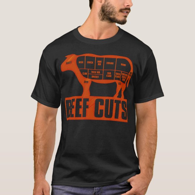 T-shirt Beef_Cuts (Devant)