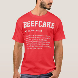 T-shirt Beefcake Funny Dictionary Gym Signification