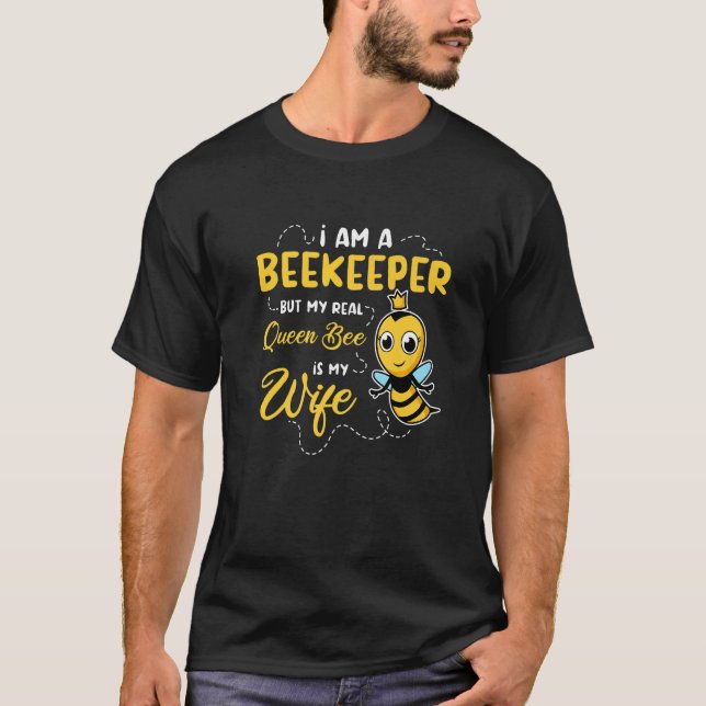 T-shirt Beehive Bees Bees Honey Beekeeper (Devant)