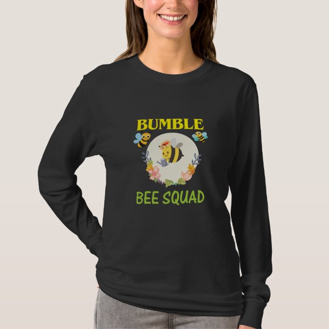 T-shirt Beekeeper Art Bumble Bee Squad (Devant)