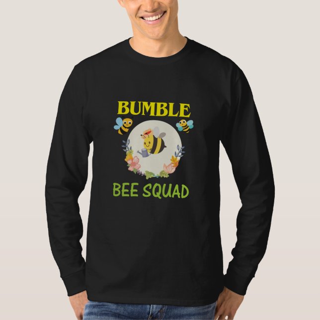 T-shirt Beekeeper Art Bumble Bee Squad (Devant)