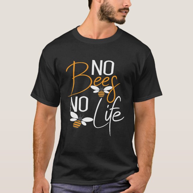 T-shirt Beekeeper Bee Conservation Cadeau (Devant)