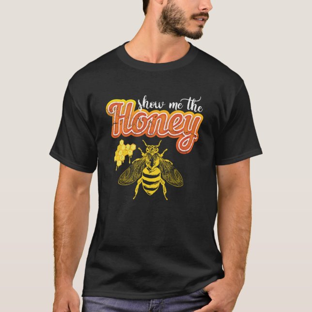 T-shirt Beekeeper Bee Hive (Devant)