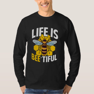 T-shirt Beekeeper Beekeeper Hive Honeycomb Bee Environics