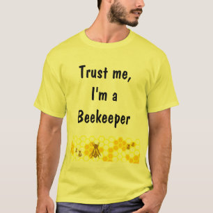 T-shirt Beekeeper Honeycomb Art Custom Shirt