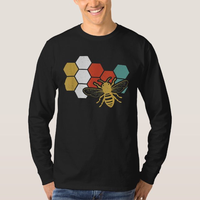 T-shirt Beekeeper Retro apiculture Vintage (Devant)