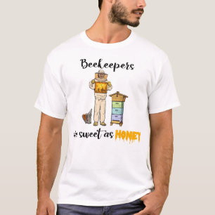 T-shirt Beekeeper Shirt - Funny Beekeeper Shirt, Funny Bee