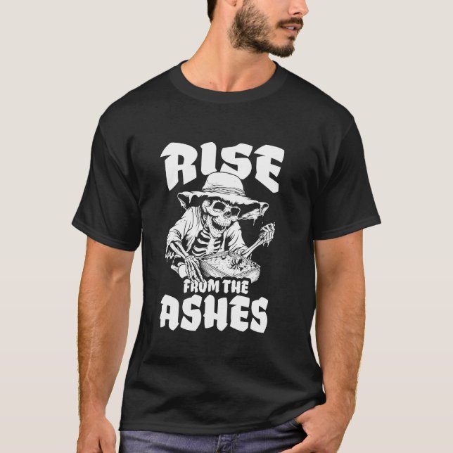 T-shirt Beekeeper Skeleton Bee - Honeycomb Honey Beekeeper (Devant)