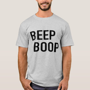 T-shirt Beep Boop, Es-tu un robot ? -T-shirt