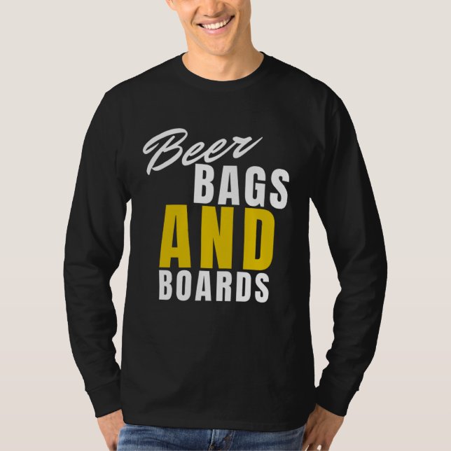 T-shirt Beer Bags And Boards   Cornhole  2 (Devant)