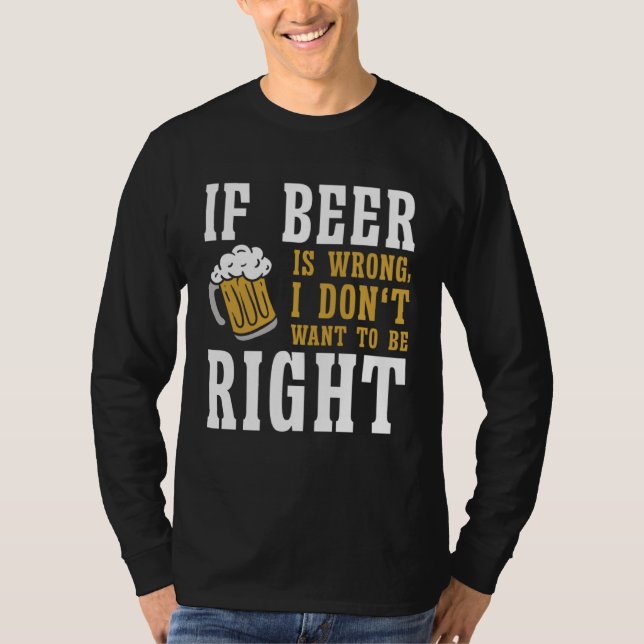 T-shirt Beer  Beer Brewer Brewery Drinker Beer Drinking (Devant)