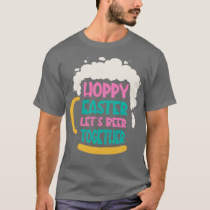 T-shirt Beer Bunnies de Pâques Boire de vacances Rabbit De