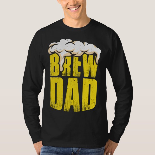 T-shirt beer crafter beer  dads crafting beer brewer  2 (Devant)