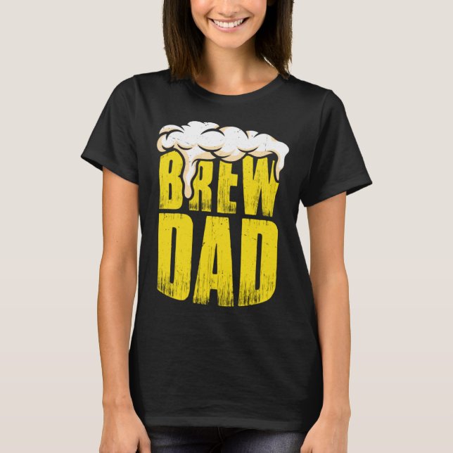 T-shirt beer crafter beer  dads crafting beer brewer  2 (Devant)