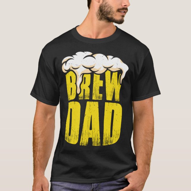 T-shirt beer crafter beer  dads crafting beer brewer  2 (Devant)