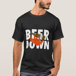 T-shirt Beer Down Chicago Bières Boire Party T Shirt