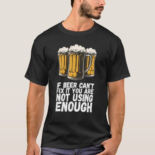 T-shirt Beer Homebrew Brewer (Devant)