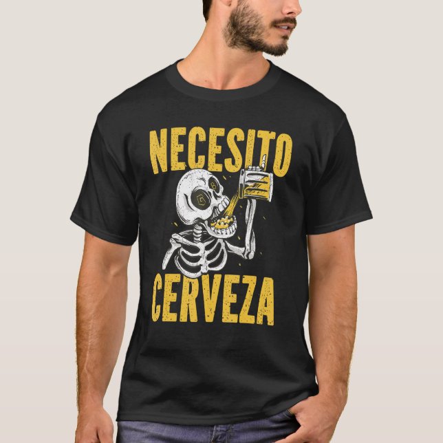 T-shirt Beer in Spain (Devant)