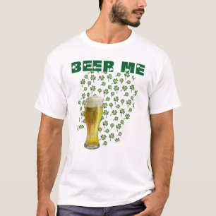 T-shirt Beer Me Shamrock St Patrick's Day