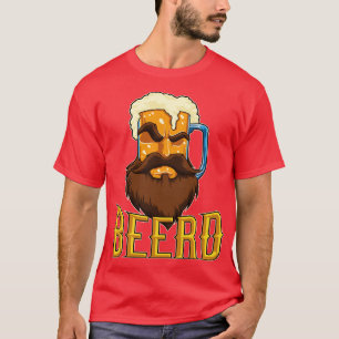 T-shirt Beer Mug Beerd Beer Lover