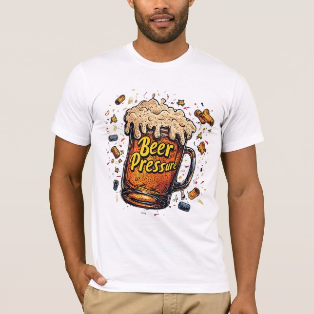T-shirt Beer Pressure (Devant)