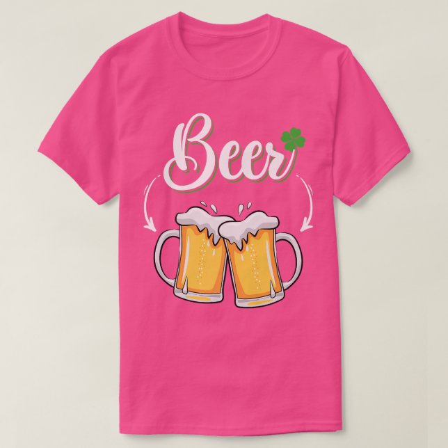 T-shirt Beer Stomach Funny St (Design devant)