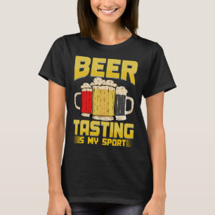 T-shirt Beer Taster Beergetarioan Enthousiaste Crafter Pub