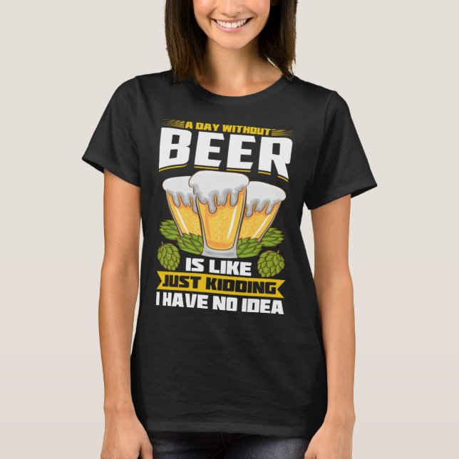 T-shirt Beer Taster Taster Beer  Enthusiast Crafter Pub (Devant)