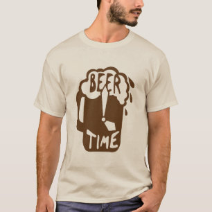 T-shirt beer time citation biere verre alcool humour 2704