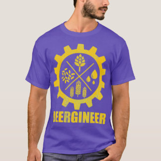T-shirt Beergineer Home Craft Brasserie Beer Brewer Homebr