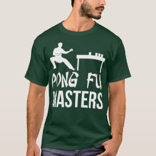 T-shirt Beerpong Team Vêtements Pong Fu Masters T