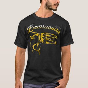 T-shirt Beerracuda. Amusant Barracuda Pun Boire Bière