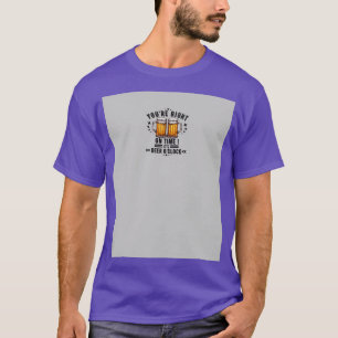 T-shirt Beers Time Bartending Funny Dire des citations pou