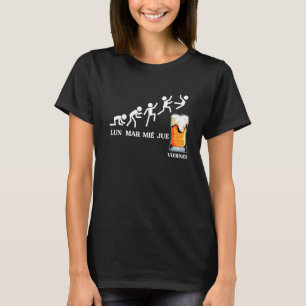 T-shirt Beervolution Semaine de l'évolution de la bière ve