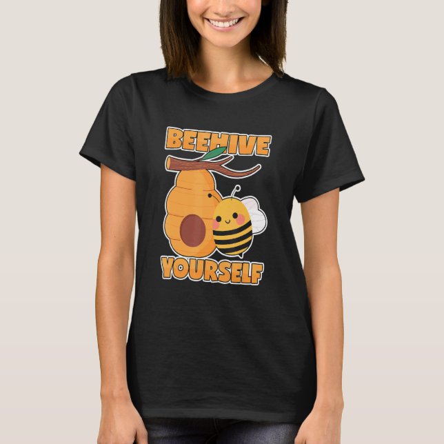 T-shirt Bees Pun Beekeeper Mot Plaisanterie Dire (Devant)