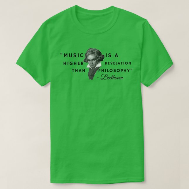 T-shirt Beethoven (Design devant)