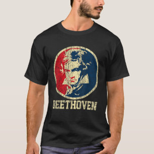 T-shirt Beethoven Compositeur Classique Vintage Ludwig Va