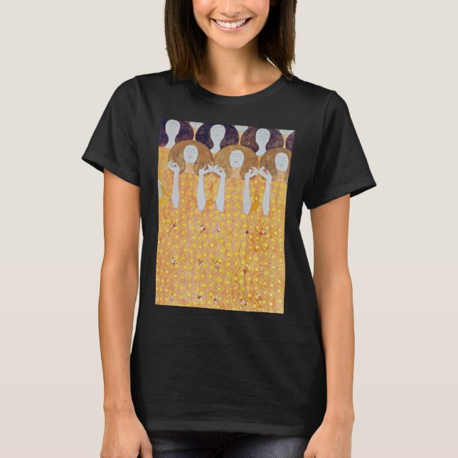 T-shirt Beethoven Frieze (détail), Gustav Klimt (Devant)