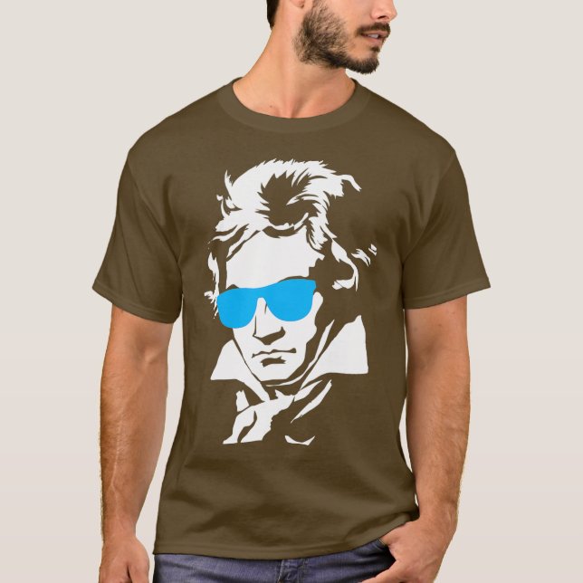 T-shirt Beethoven Ludwig Van Music (Devant)