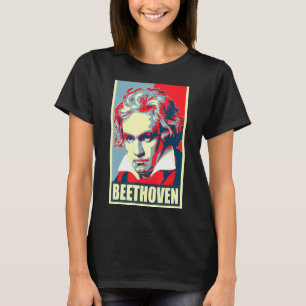 T-shirt Beethoven Propaganda Poster Pop Art