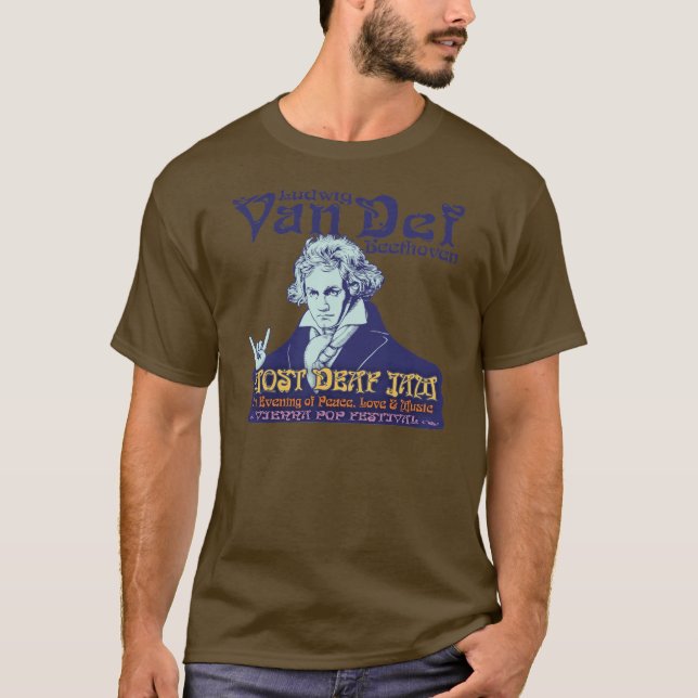 T-shirt Beethoven - Van Def (Devant)