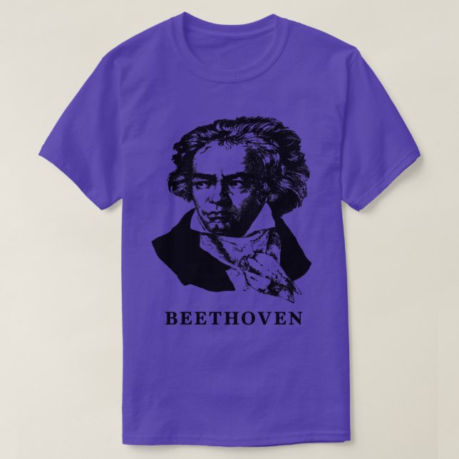 T-shirt Beethoven Vintage (Design devant)