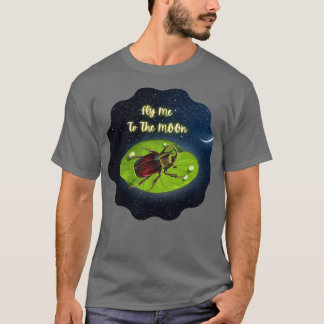 T-shirt Beetle M'A Volé Sur La Lune