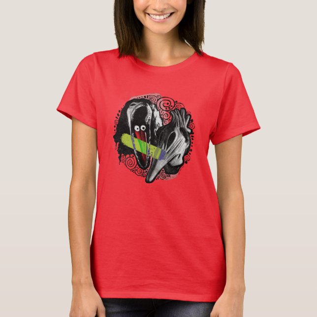 T-shirt Beetlejus | Adam & Barbara Scary (Devant)