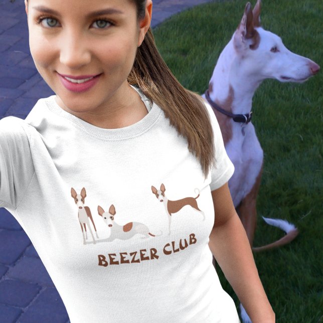 T-shirt Beezer Club Ibizan Hound Podenco (Créateur téléchargé)