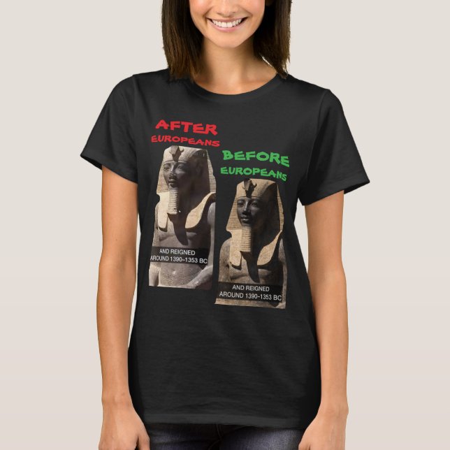 T-Shirt BEFORE AND AFTER EUROPEANS 1X001 (Devant)